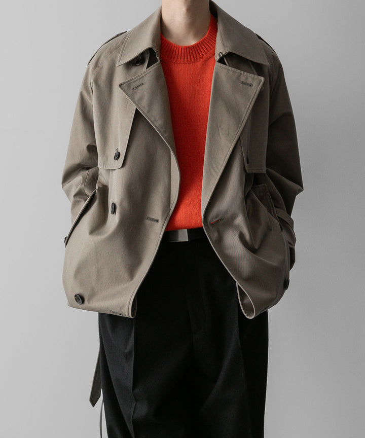 ssstein(シュタイン)の24AWコレクション EXTRA FINE WOOL WARM KNIT CREW NECK LS - ORANGE 公式通販サイトsession福岡セレクトショップ