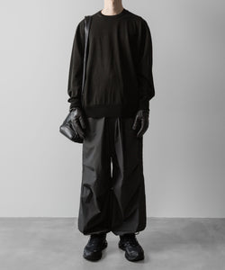 ssstein(シュタイン)の24AWコレクション NYLON TWILL CARGO EASY TROUSERS - CHARCOAL 公式通販サイトsession福岡セレクトショップ