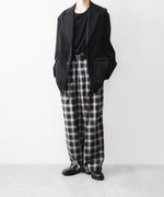 画像をギャラリービューアに読み込む, ssstein(シュタイン)のCOTTON VISCOSE WIDE EASY TROUSERS - BLACK OMBREの公式通販サイトsession福岡セレクトショップ
