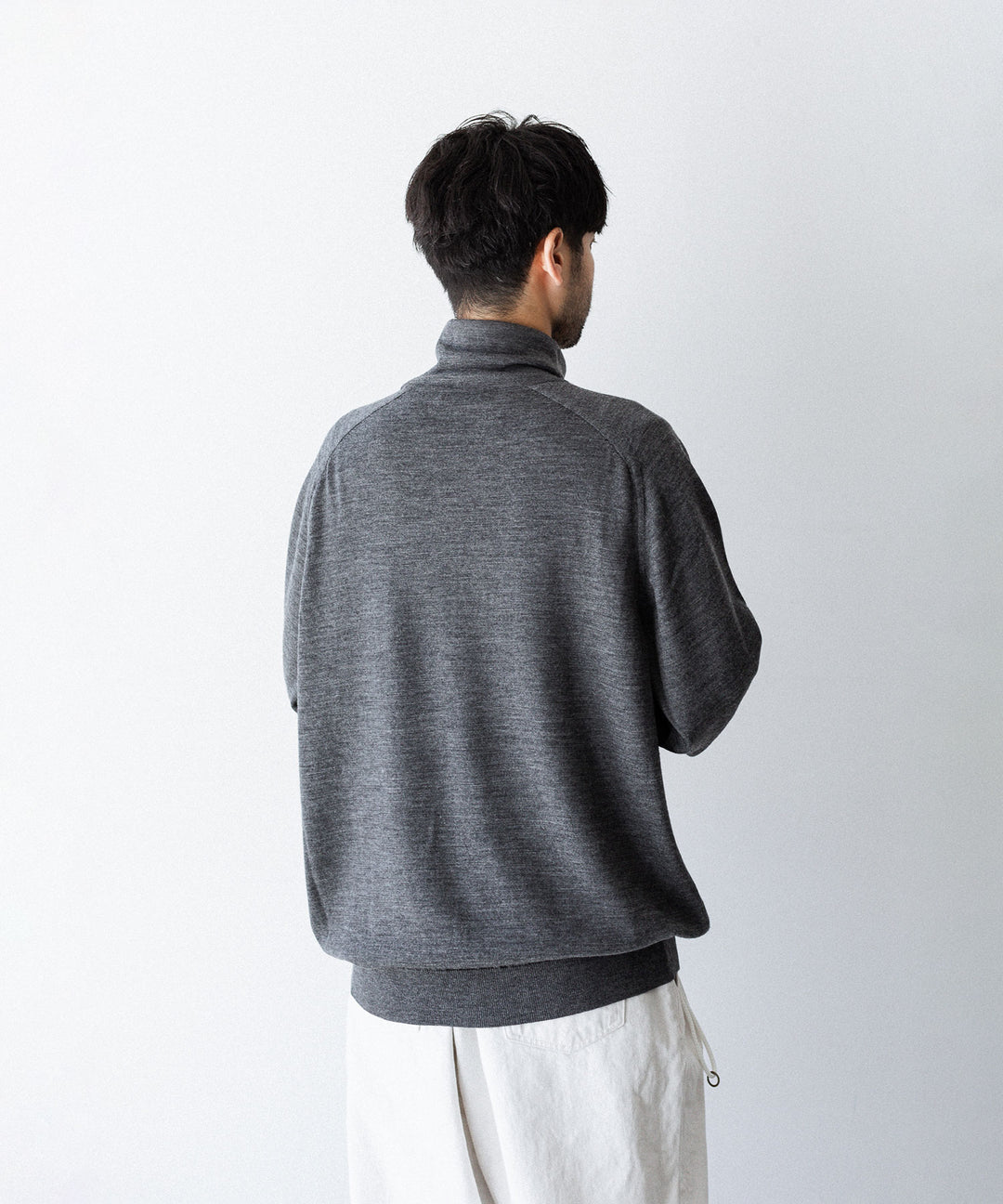 UMEDA ウメダの12GG HIGHNECK PULLOVERのGREY 公式通販サイトsession福岡セレクトショップ