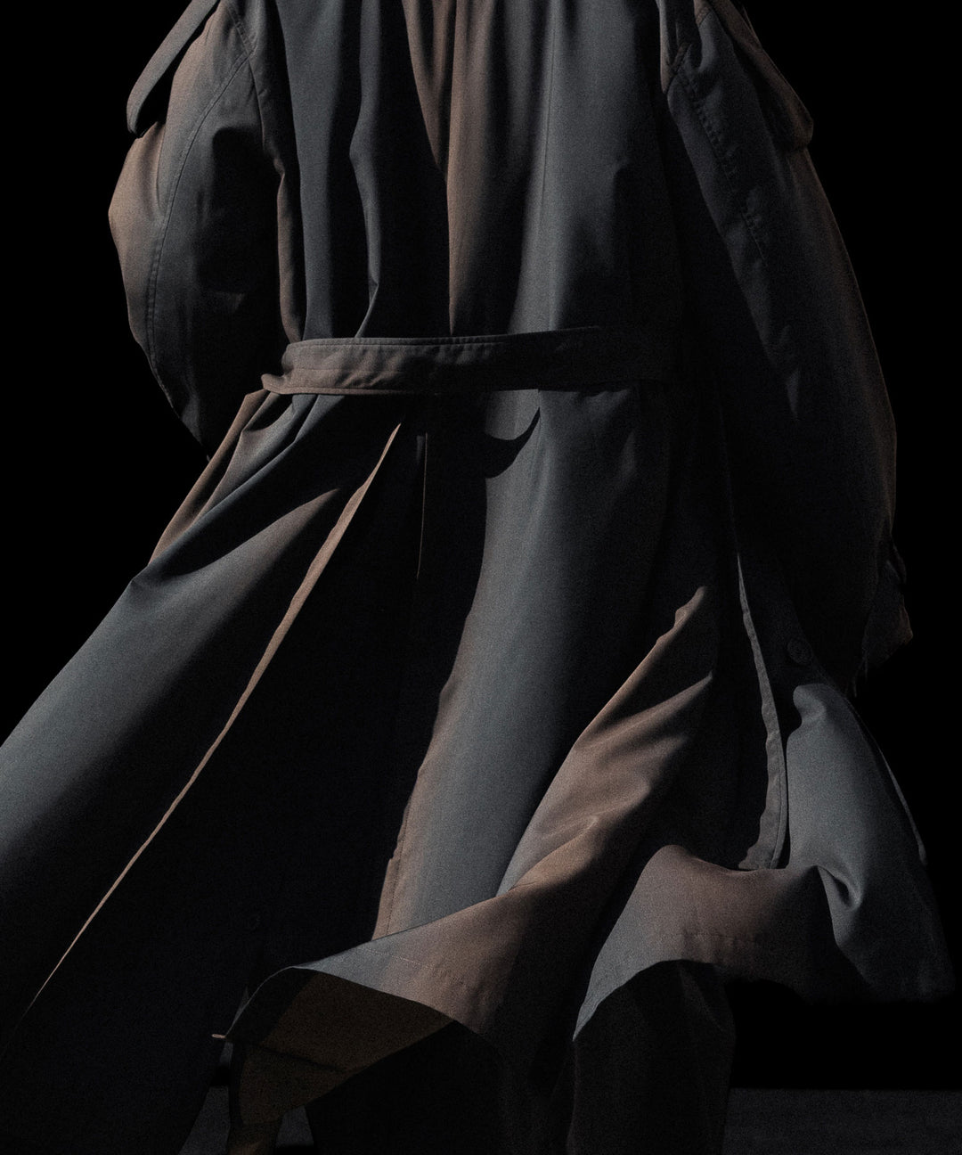 SUBLATIONS-サブレーションズのKIVULI PRINT LIGHT WEIGHT COATのDARK BROWN公式通販サイトsession福岡セレクトショップ