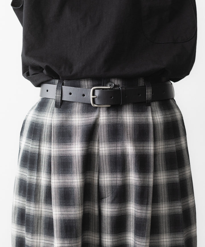 ssstein(シュタイン)のCOTTON VISCOSE WIDE EASY TROUSERS - BLACK OMBREの公式通販サイトsession福岡セレクトショップ