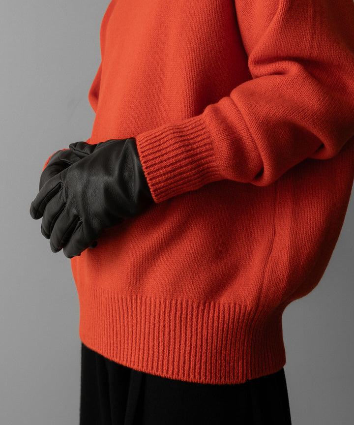 ssstein(シュタイン)の24AWコレクション EXTRA FINE WOOL WARM KNIT TURTLE NECK LS - ORANGE 公式通販サイトsession福岡セレクトショップ