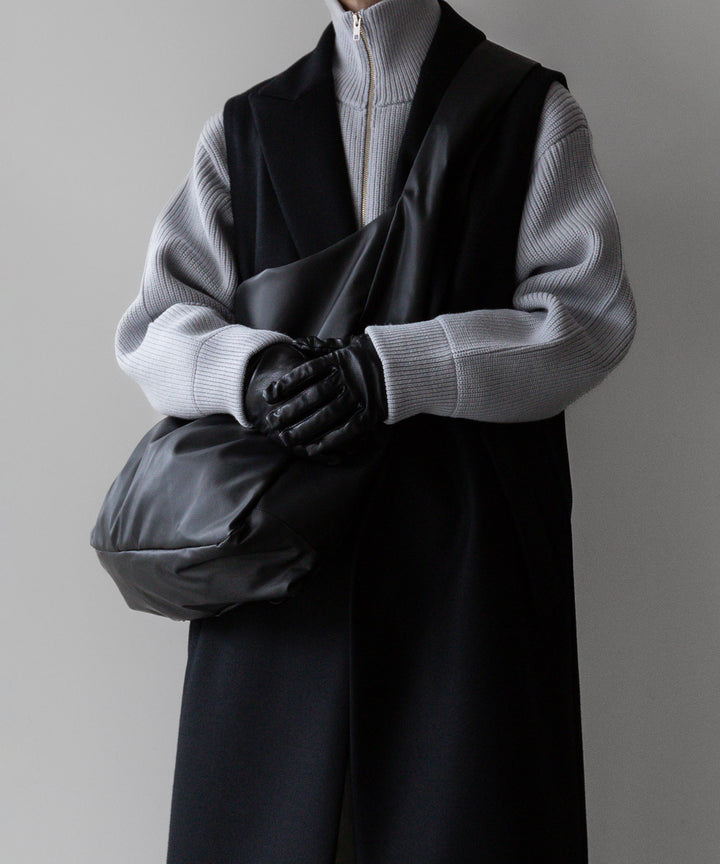 【stein】シュタイン 23AW OVERSIZED DRIVERS KNIT ZIP JACKET - OFF GREY sessionセッション福岡セレクトショップ 公式通販サイト
