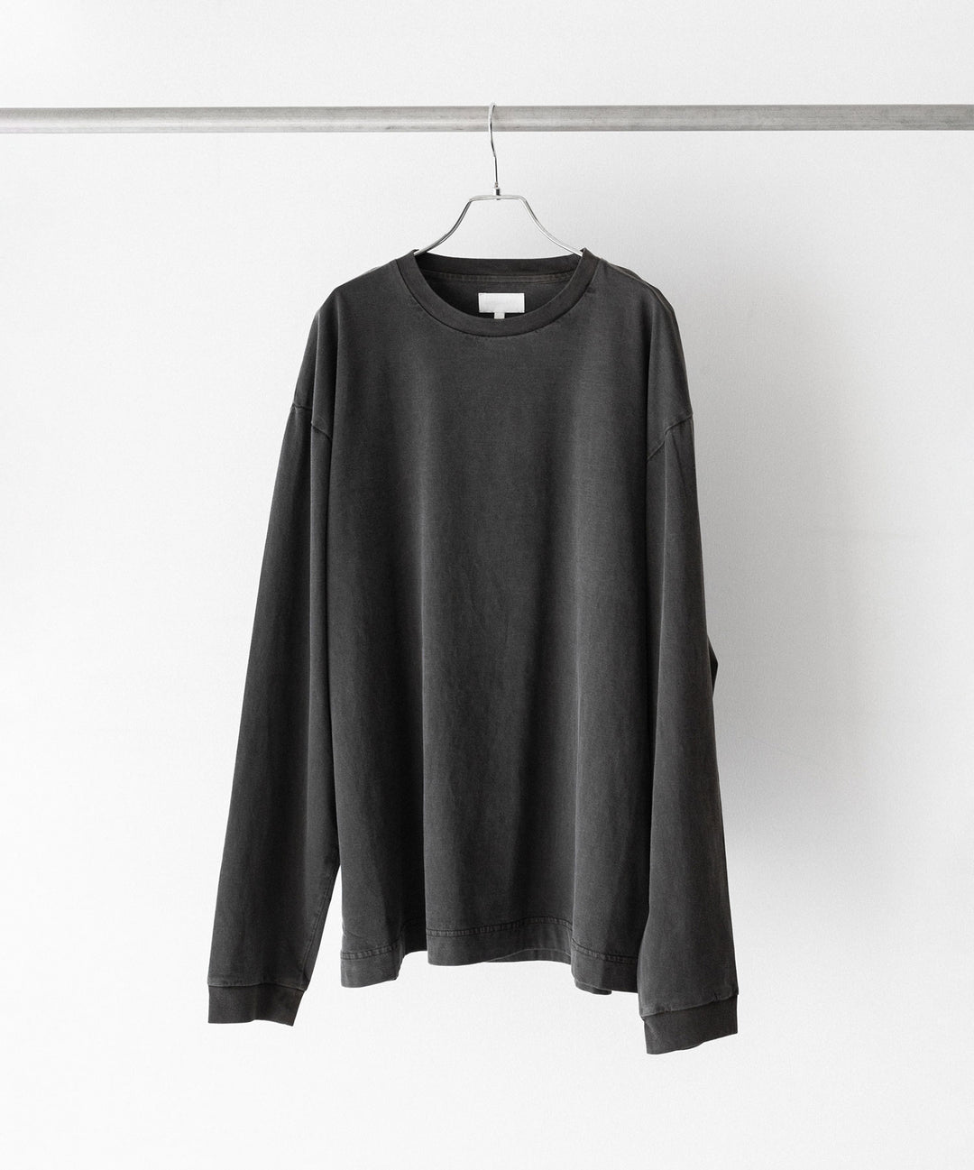 KANEMASA PHIL.-カネマサフィル36G LOW TWIST GARMENT DYE L/S TEEのCHARCOAL PIGMENT公式通販サイトsession福岡セレクトショップ