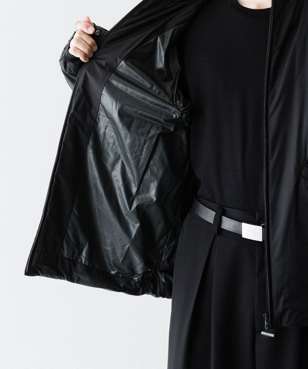 paratrait パラトレイトのPMEMBRANE SHELL PUFF BLOUSON のBLACK 公式通販サイトsession福岡セレクトショップ