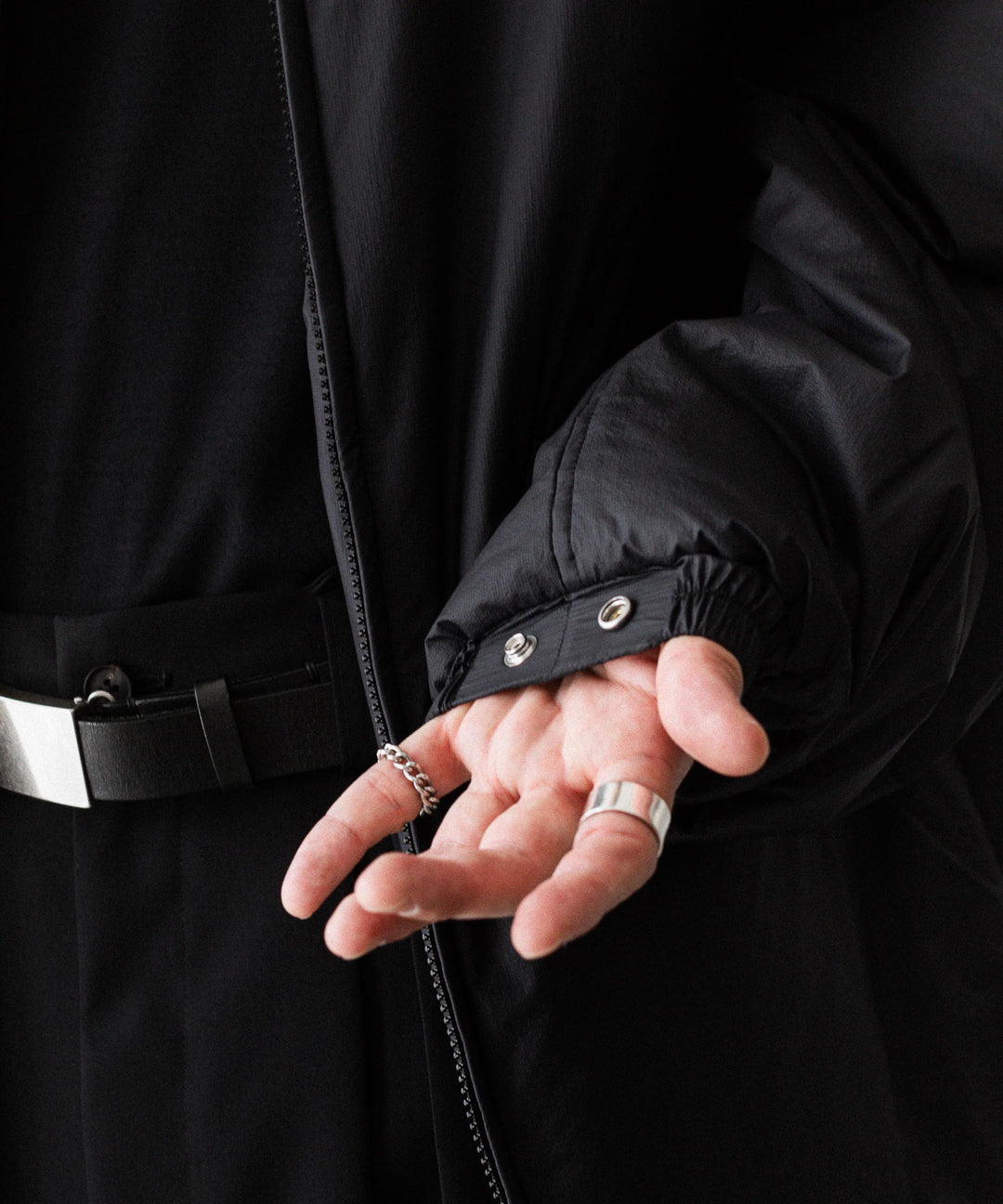 paratrait パラトレイトのPMEMBRANE SHELL PUFF BLOUSON のBLACK 公式通販サイトsession福岡セレクトショップ