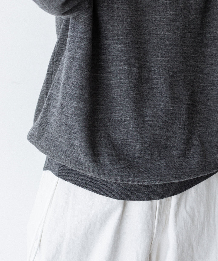 UMEDA ウメダの12GG HIGHNECK PULLOVERのGREY 公式通販サイトsession福岡セレクトショップ