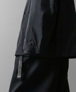 画像をギャラリービューアに読み込む, ssstein(シュタイン)の24AWコレクション SILK NYLON SINGLE BREASTED JACKET - BLACK 公式通販サイトsession福岡セレクトショップ
