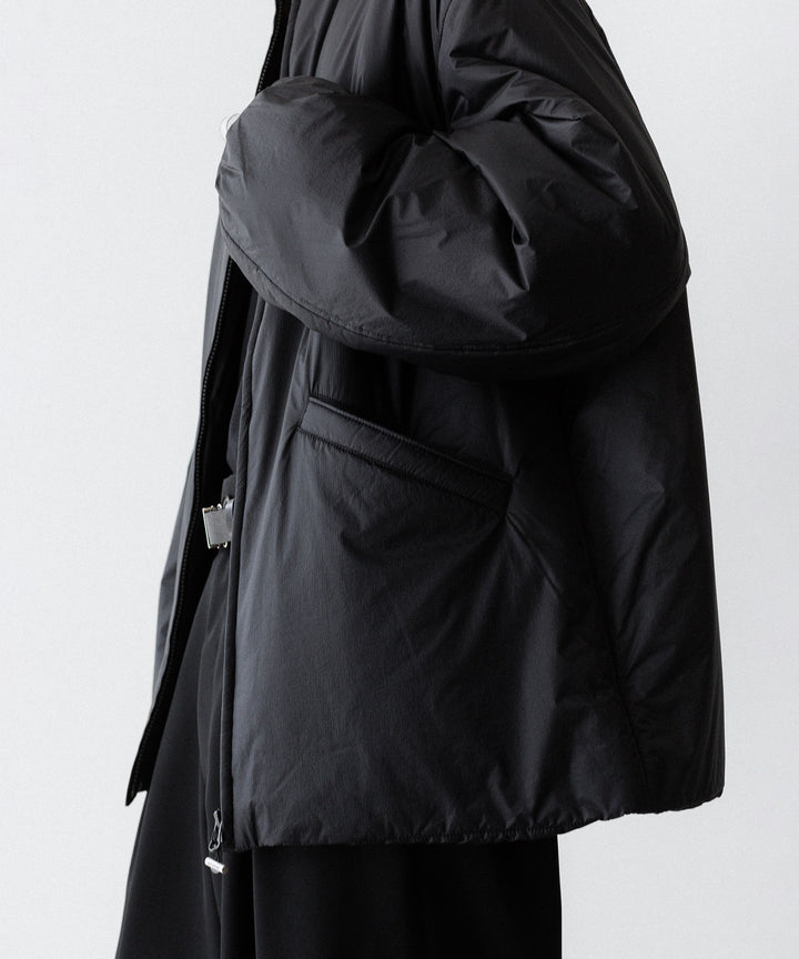 paratrait パラトレイトのPMEMBRANE SHELL PUFF BLOUSON のBLACK 公式通販サイトsession福岡セレクトショップ