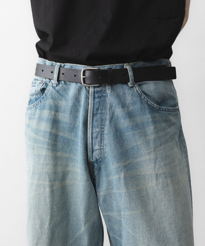 ssstein(シュタイン)のCLASSIC LEATHER BELT (PINNED BUCKLE) - BLACKの公式通販サイトsession福岡セレクトショップ