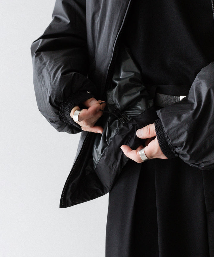 paratrait パラトレイトのPMEMBRANE SHELL PUFF BLOUSON のBLACK 公式通販サイトsession福岡セレクトショップ