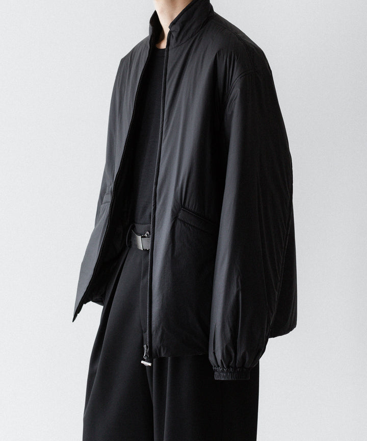 paratrait パラトレイトのPMEMBRANE SHELL PUFF BLOUSON のBLACK 公式通販サイトsession福岡セレクトショップ