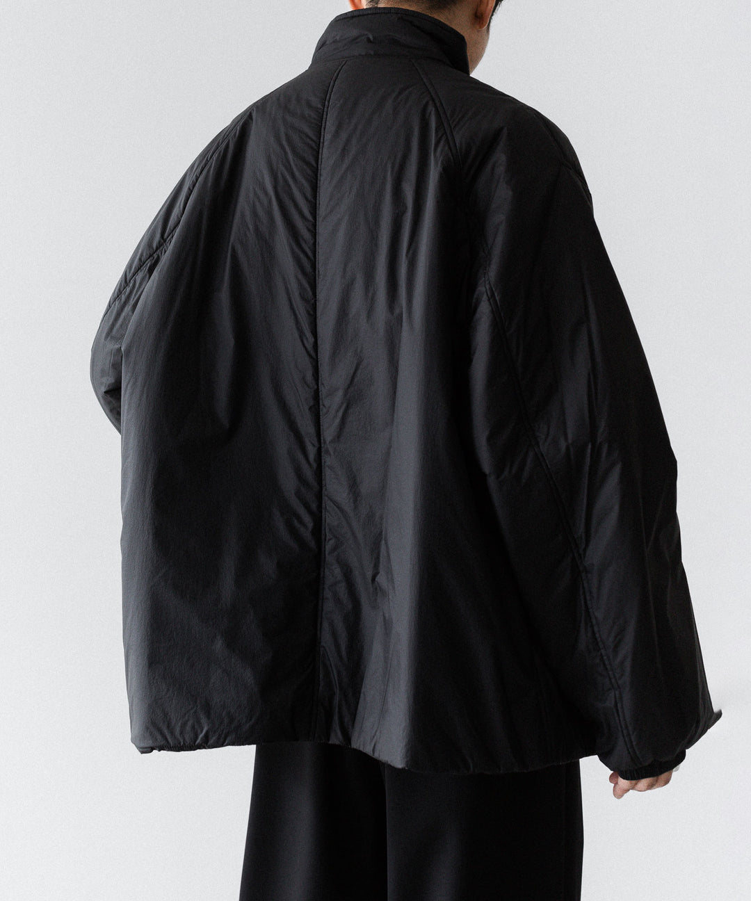 paratrait パラトレイトのPMEMBRANE SHELL PUFF BLOUSON のBLACK 公式通販サイトsession福岡セレクトショップ