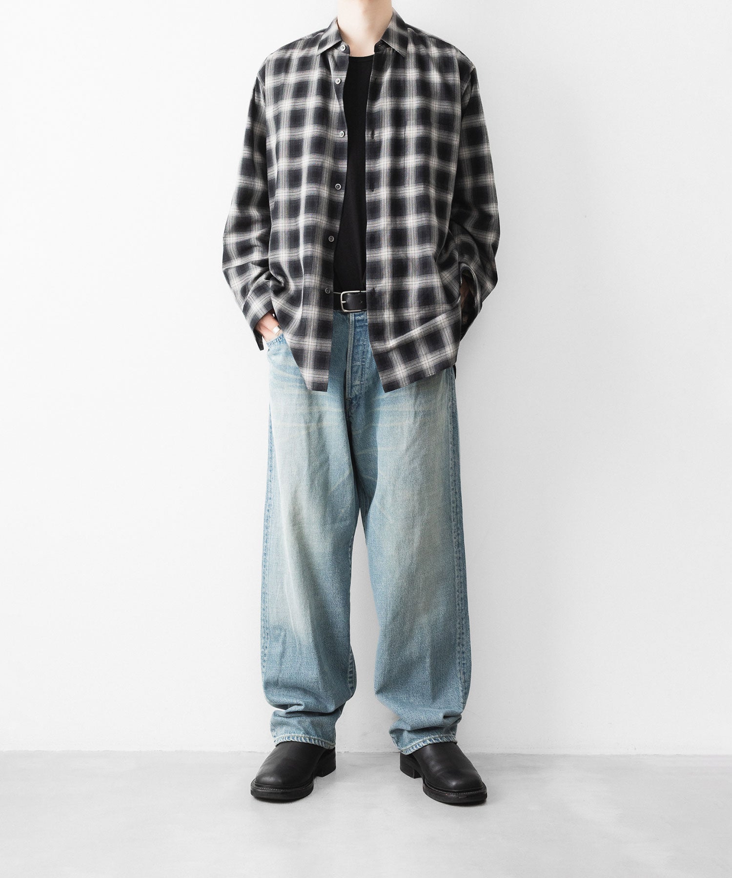 ssstein / シュタイン】OVERSIZE FIT DENIM PANTS - INDIGO | 公式通販