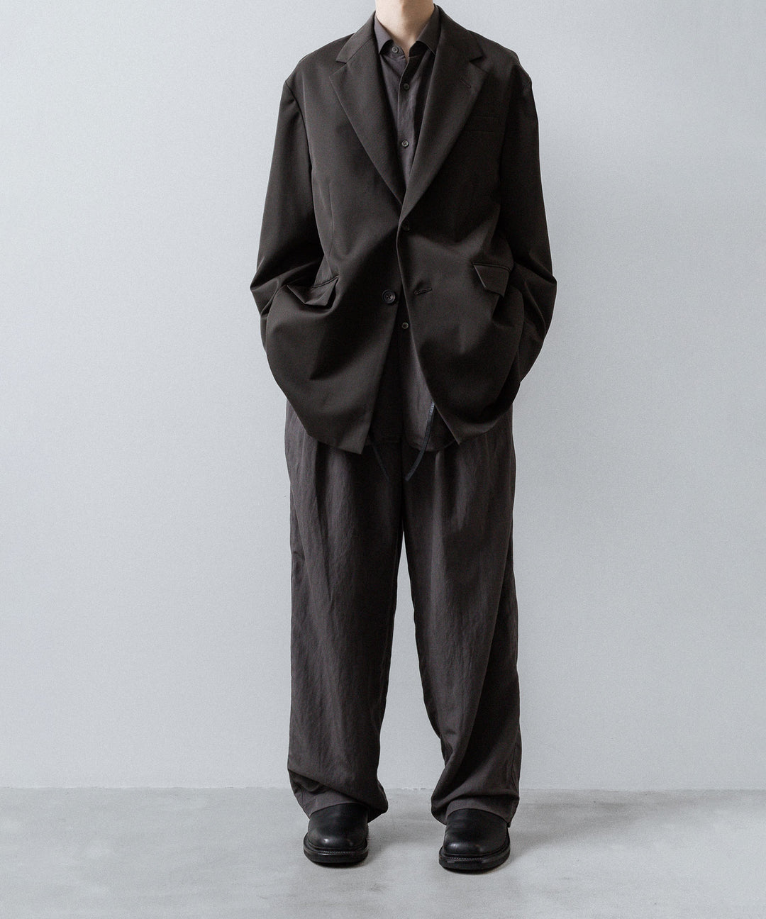 ssstein(シュタイン)のOVERSIZED SINGLE BREASTED LONG JACKET - GREY KHAKIの公式通販サイトsession福岡セレクトショップ