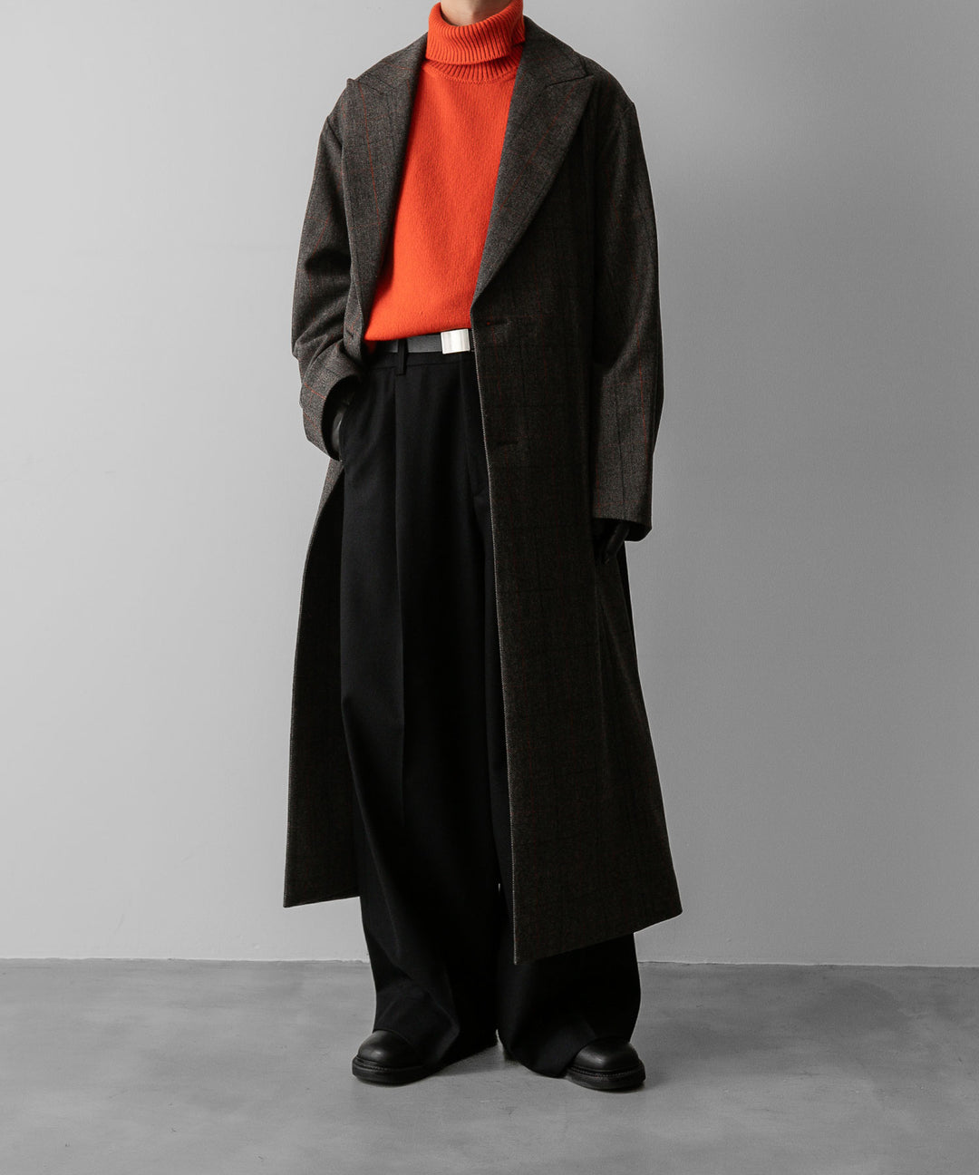 ssstein(シュタイン)の24AWコレクション EXTRA FINE WOOL WARM KNIT TURTLE NECK LS - ORANGE 公式通販サイトsession福岡セレクトショップ