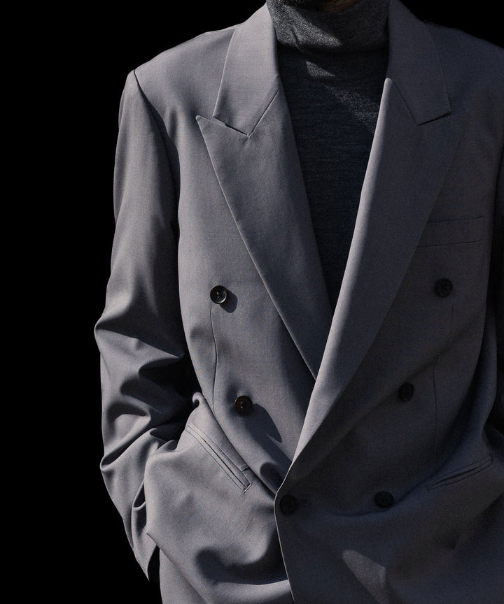 ANTHEM A アンセム エーのWOOL TROPICAL SEMI-DOUBLE JACKETの公式通販サイトsession福岡セレクトショップ