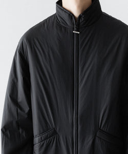 paratrait / パラトレイト】MEMBRANE SHELL PUFF BLOUSON - BLACK