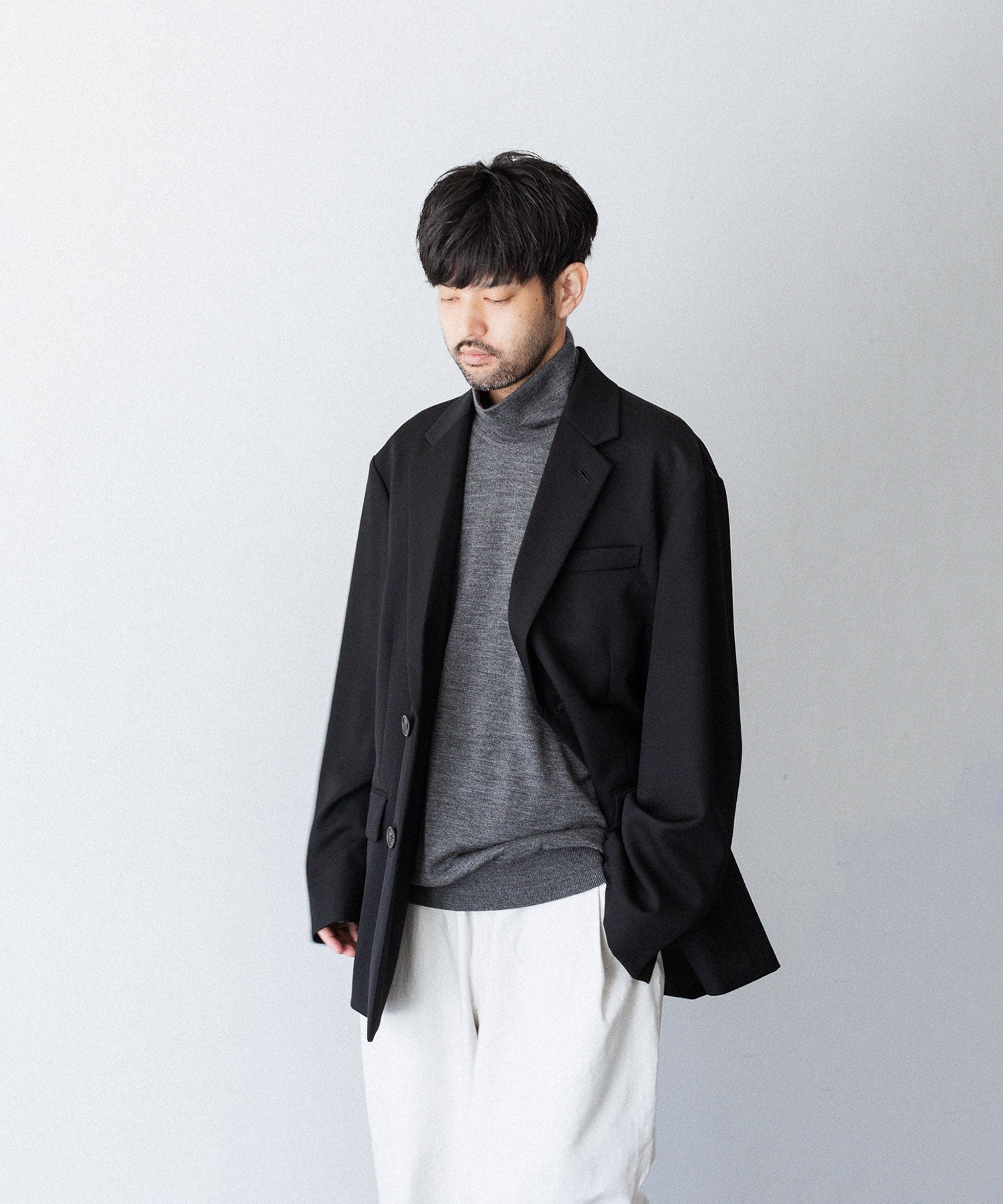 UMEDA ウメダの12GG HIGHNECK PULLOVERのGREY 公式通販サイトsession福岡セレクトショップ