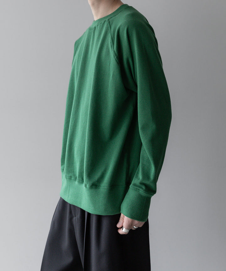 【INTÉRIM】インテリムの60s VINTAGE RAGLAN SWEAT SHIRT - K.GREEN公式通販サイトsession福岡セレクトショップ
