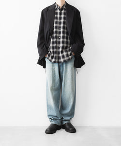 ssstein / シュタイン】OVERSIZE FIT DENIM PANTS - INDIGO | 公式通販