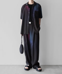 ssstein stein(シュタイン)の24SSコレクションOVERSIZED TENCEL OPEN COLLAR SS SHIRTのGRADATION公式通販サイトsession福岡セレクトショップ