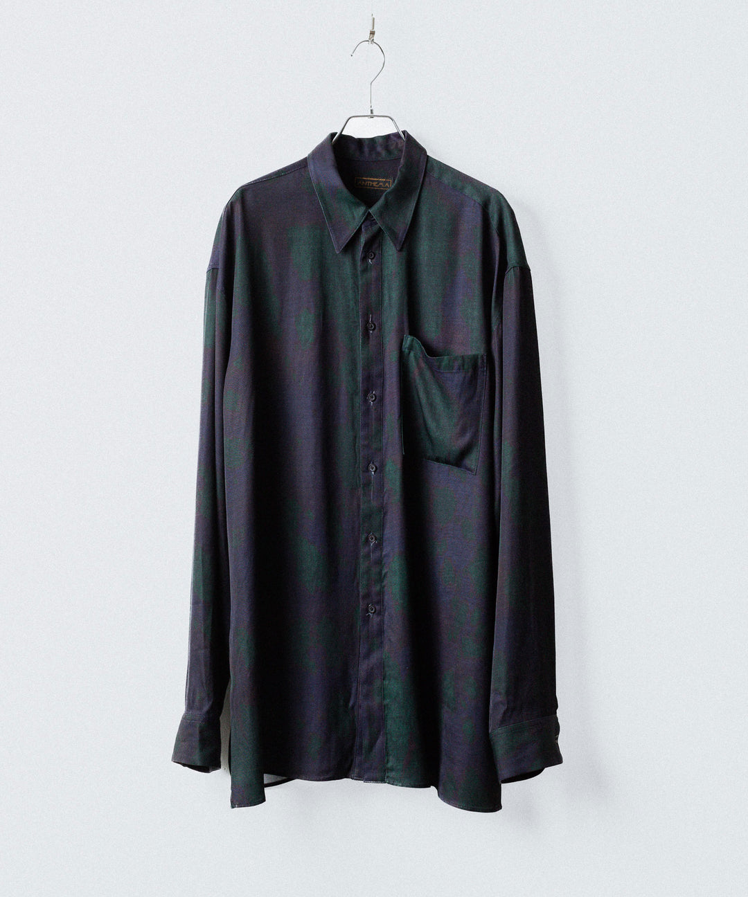 ANTHEM A-アンセムエーのLAYER PATTERN PRINTED SHIRTのFOG NAVY 公式通販サイトsession福岡セレクトショップ