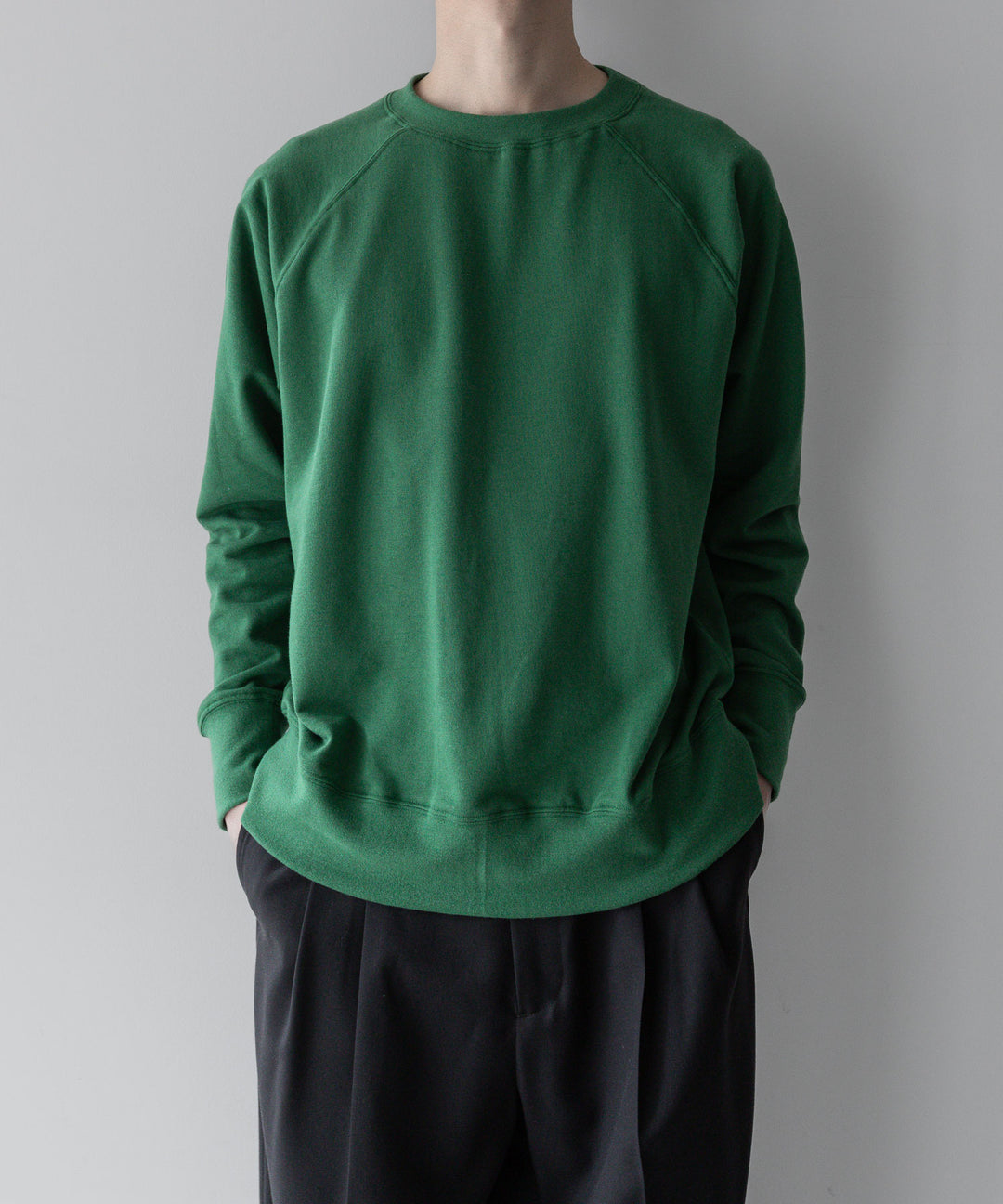 【INTÉRIM】インテリムの60s VINTAGE RAGLAN SWEAT SHIRT - K.GREEN公式通販サイトsession福岡セレクトショップ