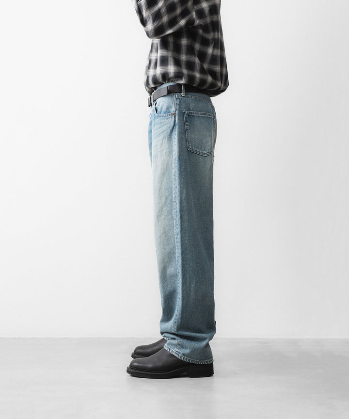 ssstein(シュタイン)のOVERSIZE FIT DENIM PANTS - INDIGOの公式通販サイトsession福岡セレクトショップ