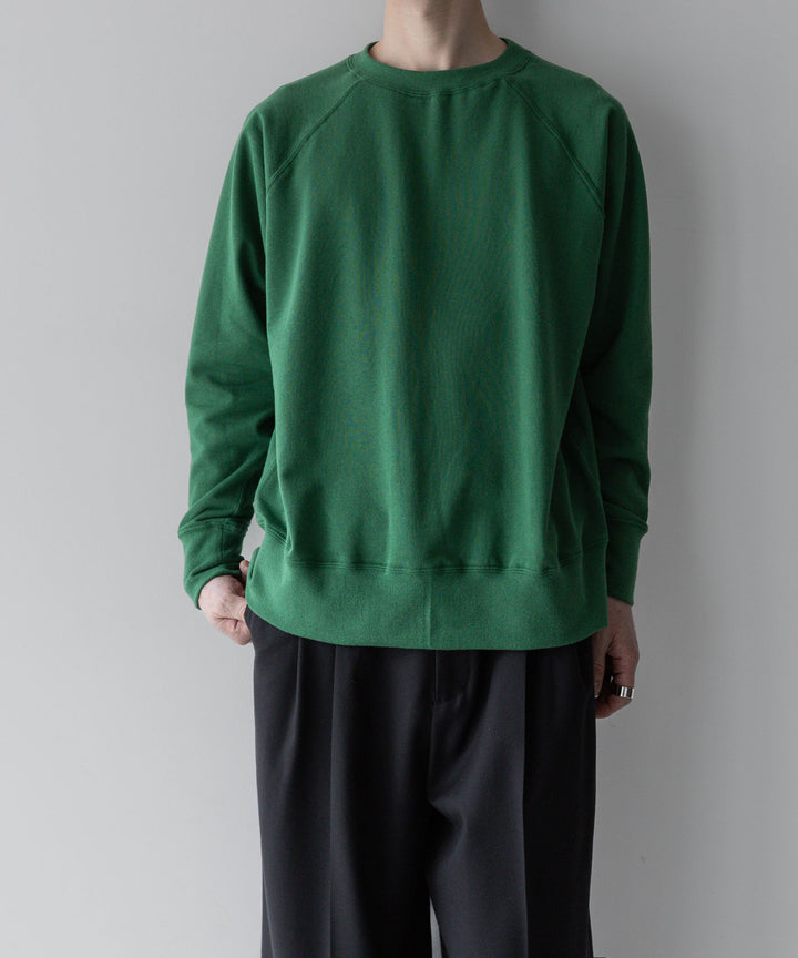 【INTÉRIM】インテリムの60s VINTAGE RAGLAN SWEAT SHIRT - K.GREEN公式通販サイトsession福岡セレクトショップ