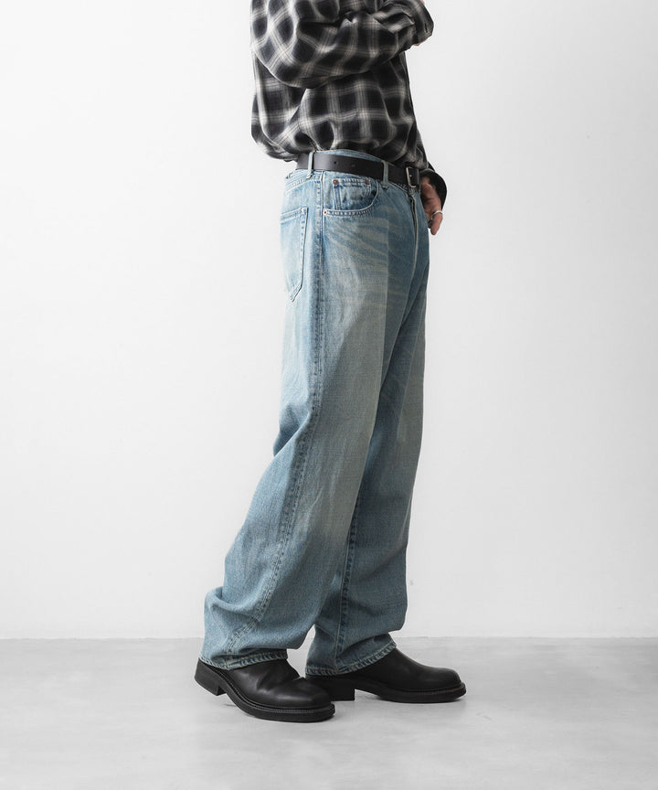 ssstein(シュタイン)のOVERSIZE FIT DENIM PANTS - INDIGOの公式通販サイトsession福岡セレクトショップ