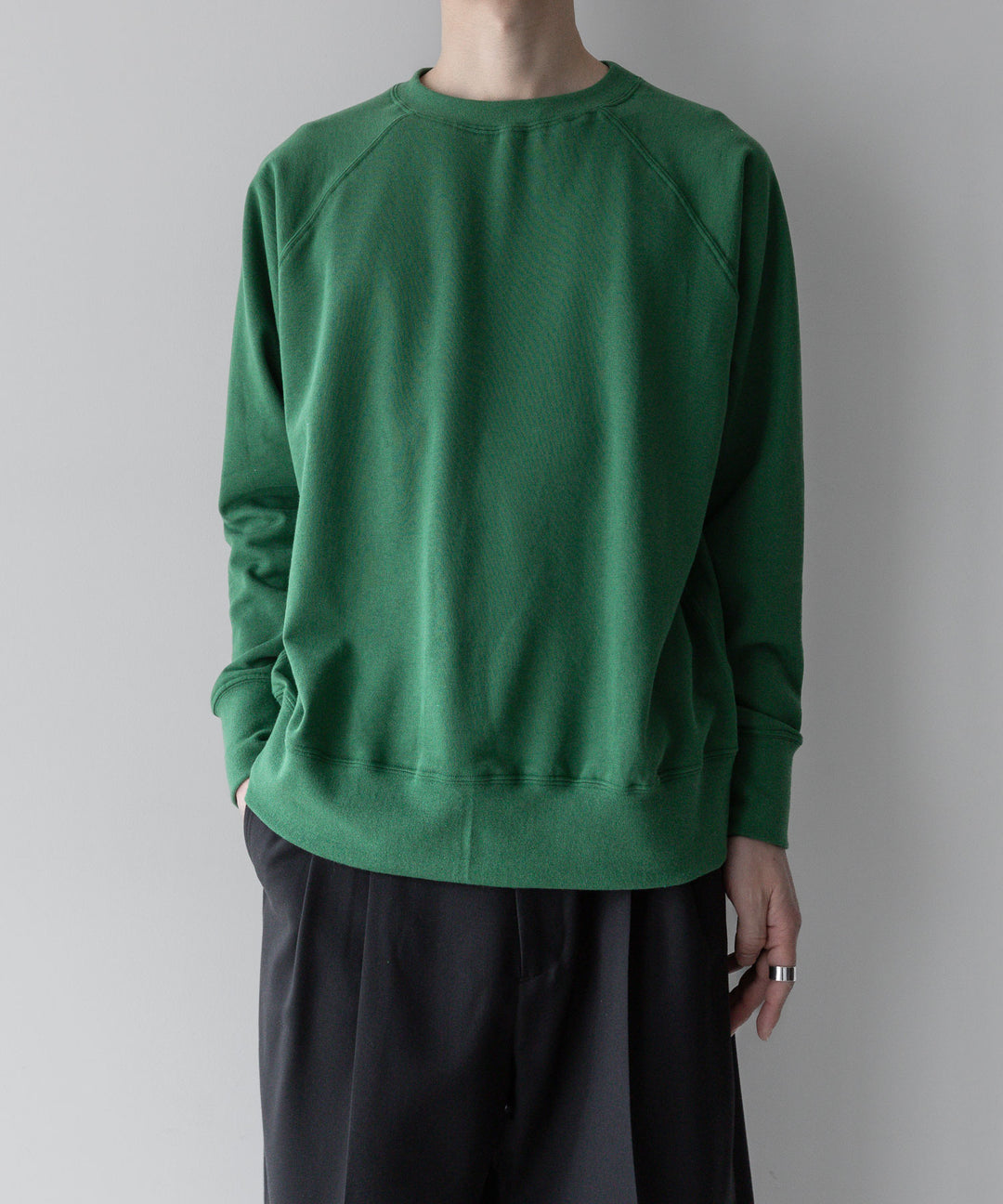 【INTÉRIM】インテリムの60s VINTAGE RAGLAN SWEAT SHIRT - K.GREEN公式通販サイトsession福岡セレクトショップ