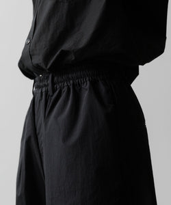 ssstein(シュタイン)の24AWコレクション NYLON TWILL CARGO EASY TROUSERS - BLACK 公式通販サイトsession福岡セレクトショップ