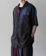 画像をギャラリービューアに読み込む, ssstein stein(シュタイン)の24SSコレクションOVERSIZED TENCEL OPEN COLLAR SS SHIRTのGRADATION公式通販サイトsession福岡セレクトショップ
