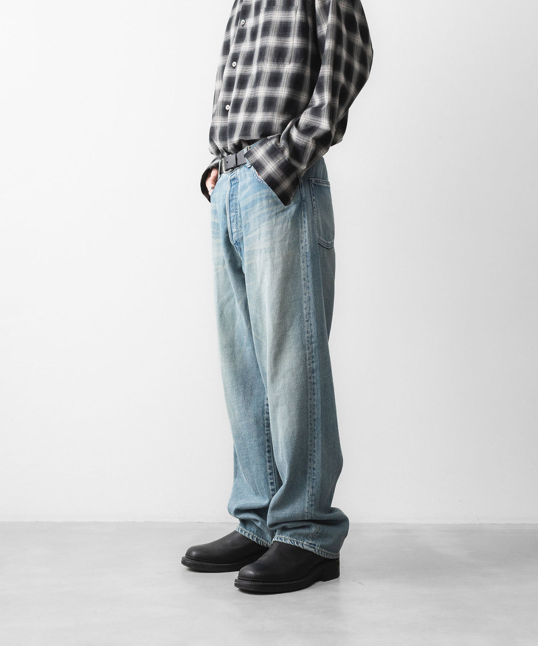 ssstein(シュタイン)のOVERSIZE FIT DENIM PANTS - INDIGOの公式通販サイトsession福岡セレクトショップ
