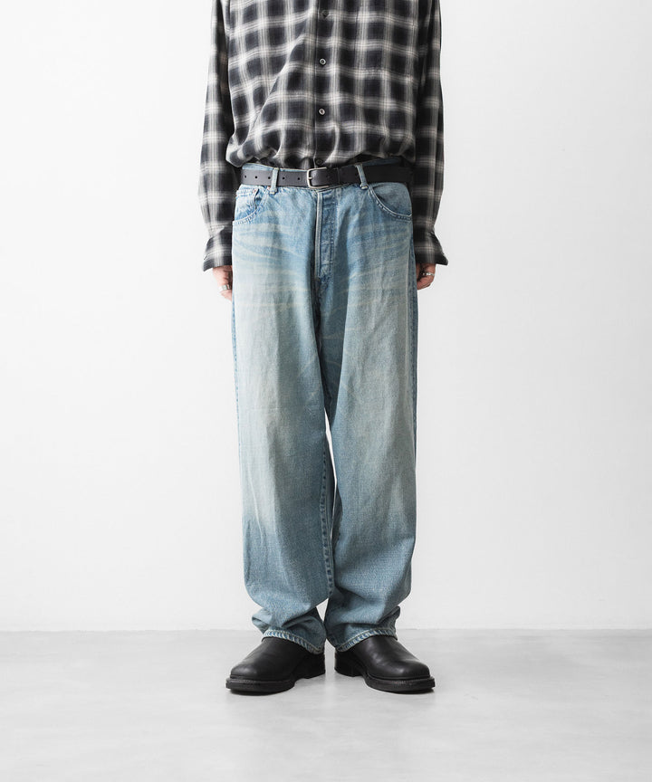 ssstein(シュタイン)のOVERSIZE FIT DENIM PANTS - INDIGOの公式通販サイトsession福岡セレクトショップ
