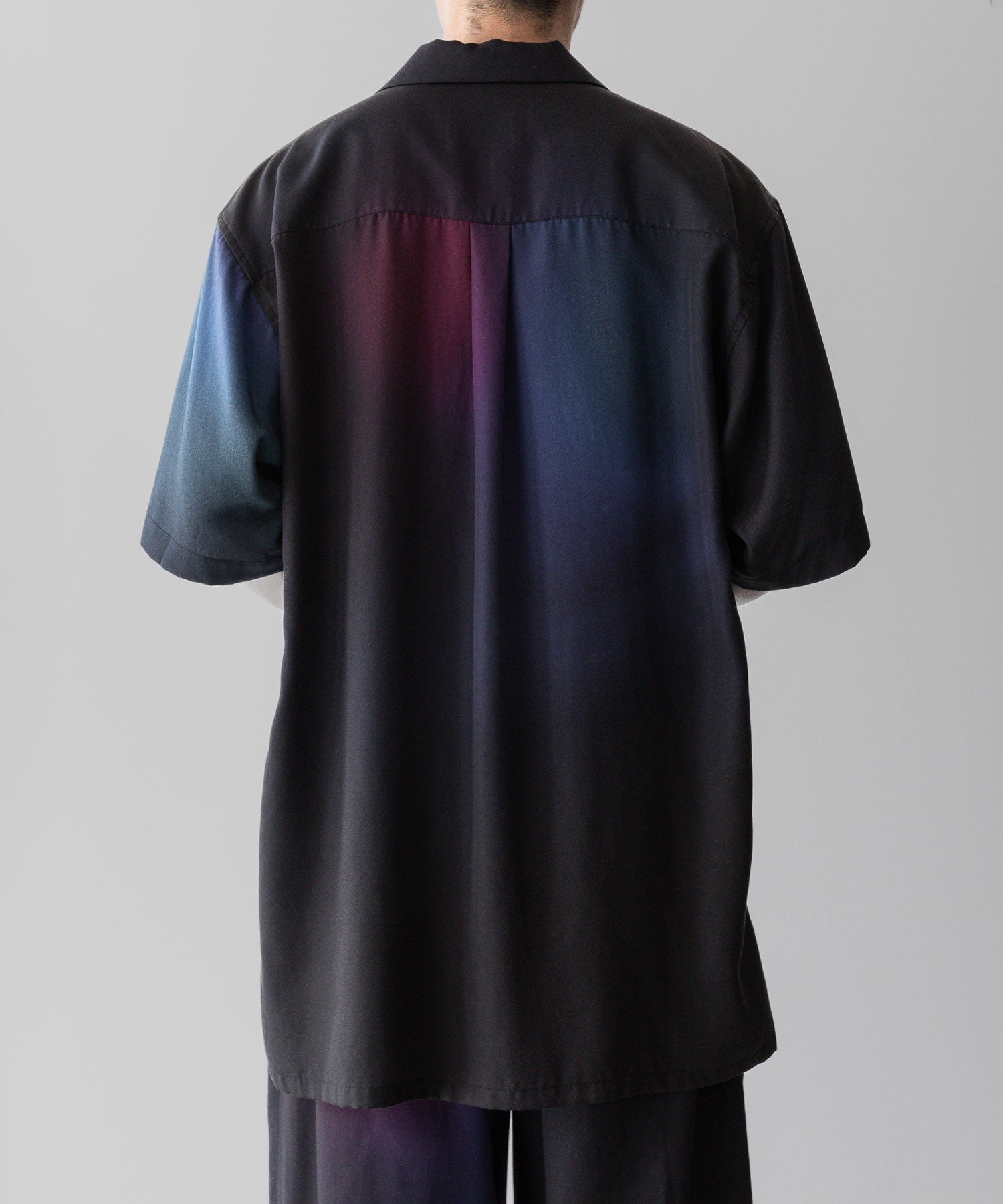 ssstein stein(シュタイン)の24SSコレクションOVERSIZED TENCEL OPEN COLLAR SS SHIRTのGRADATION公式通販サイトsession福岡セレクトショップ