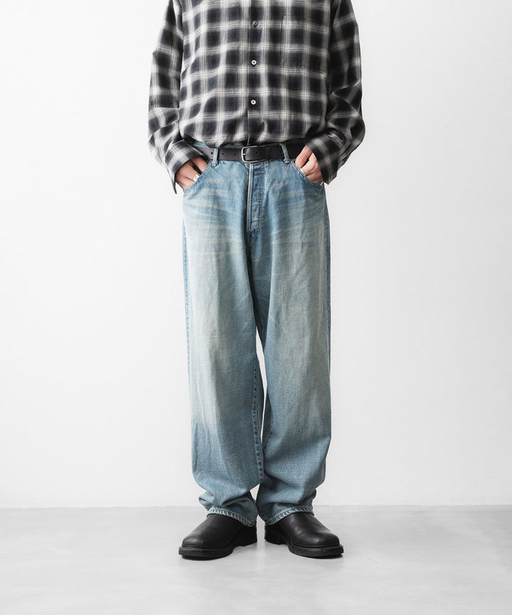 ssstein(シュタイン)のOVERSIZE FIT DENIM PANTS - INDIGOの公式通販サイトsession福岡セレクトショップ