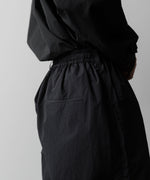 画像をギャラリービューアに読み込む, ssstein(シュタイン)の24AWコレクション NYLON TWILL CARGO EASY TROUSERS - BLACK 公式通販サイトsession福岡セレクトショップ
