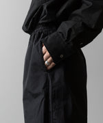 画像をギャラリービューアに読み込む, ssstein(シュタイン)の24AWコレクション NYLON TWILL CARGO EASY TROUSERS - BLACK 公式通販サイトsession福岡セレクトショップ
