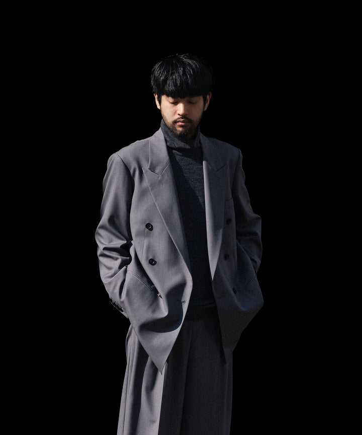 ANTHEM A アンセム エーのWOOL TROPICAL SEMI-DOUBLE JACKETの公式通販サイトsession福岡セレクトショップ