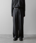 画像をギャラリービューアに読み込む, ssstein(シュタイン)の24AWコレクション SILK NYLON EASY WIDE TROUSERS - BLACK 公式通販サイトsession福岡セレクトショップ
