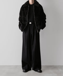 ssstein(シュタイン)の24AWコレクション ACRYLIC FUR JACKET - BLACK 公式通販サイトsession福岡セレクトショップ