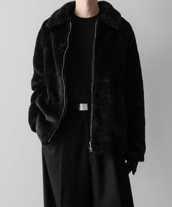 ssstein(シュタイン)の24AWコレクション ACRYLIC FUR JACKET - BLACK 公式通販サイトsession福岡セレクトショップ