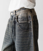 画像をギャラリービューアに読み込む, CODA -コーダのGREY ACID WASH DUAL EXPOSURE BREAK CUT FLARED JEANSのGREY ACID WASH公式通販サイトsession福岡セレクトショップ
