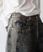 画像をギャラリービューアに読み込む, CODA -コーダのGREY ACID WASH DUAL EXPOSURE BREAK CUT FLARED JEANSのGREY ACID WASH公式通販サイトsession福岡セレクトショップ
