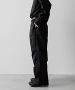 画像をギャラリービューアに読み込む, ssstein(シュタイン)の24AWコレクション NYLON TWILL CARGO EASY TROUSERS - BLACK 公式通販サイトsession福岡セレクトショップ
