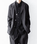 画像をギャラリービューアに読み込む, paratrait-パラトレイトのBARK SKIN JACKETのCHARCOAL公式通販サイトsession福岡セレクトショップ
