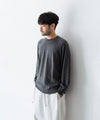 【UMEDA】12GG CREW NECK PULLOVER - GREY